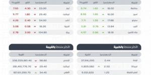 تاسي يغلق منخفضًا عند مستوى (12409.87) نقاط - ميديا سبورت