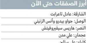 10 أندية تستفيد حتى الآن من «الانتقالات الشتوية» - ميديا سبورت