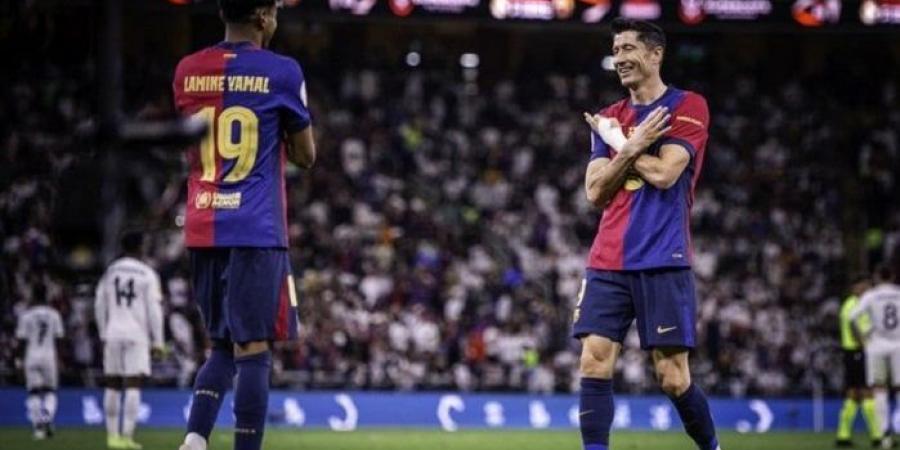 برشلونة يهين ريال مدريد بخماسية ويحرز لقب كأس السوبر الإسباني «فيديو» - ميديا سبورت