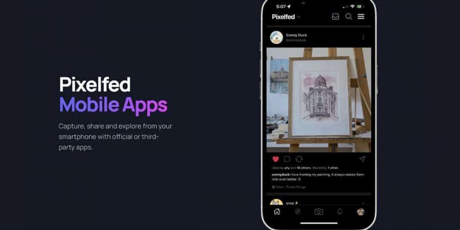 منصة Pixelfed تُنافس إنستاجرام بتطبيقات رسمية - ميديا سبورت