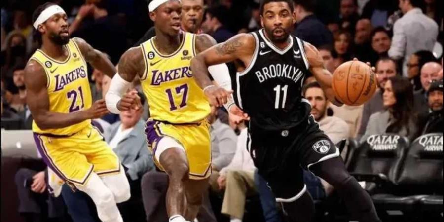 lakers vs nets ليكرز ضد نتس 100-92 في أحداث الشوط الثاني - ميديا سبورت