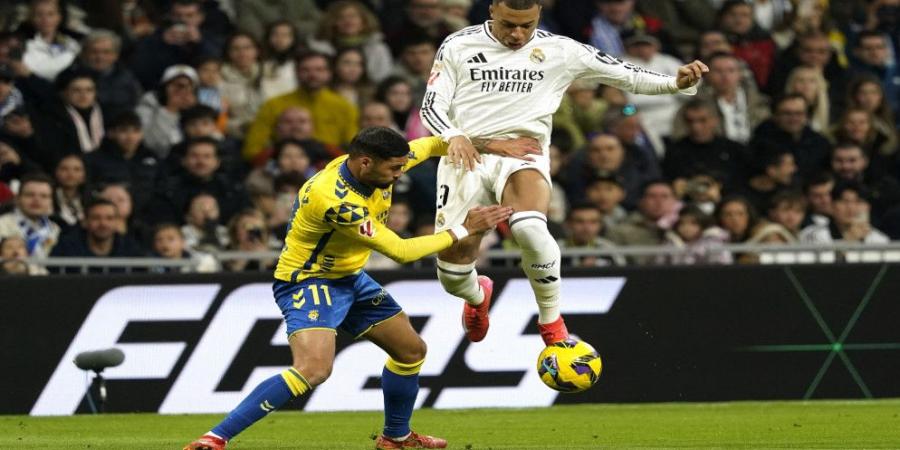 مبابي يتألق في انتصار ريال مدريد الكبير 4-1 على لاس بالماس - ميديا سبورت