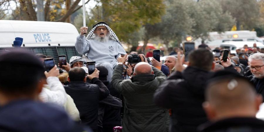 الإفراج عن أسرى فلسطينيين محررين من السجون الإسرائيلية - ميديا سبورت