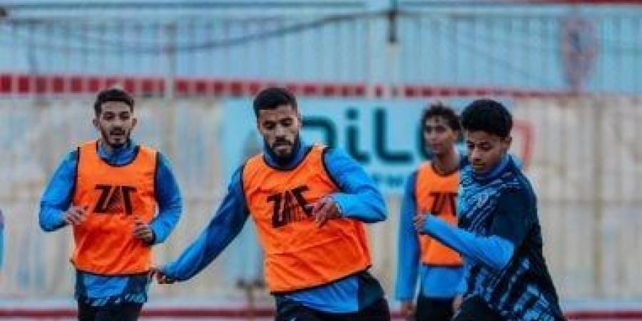 بنتايج يشارك فى تدريبات الزمالك بعد الاطمئنان على حالته الصحية - ميديا سبورت