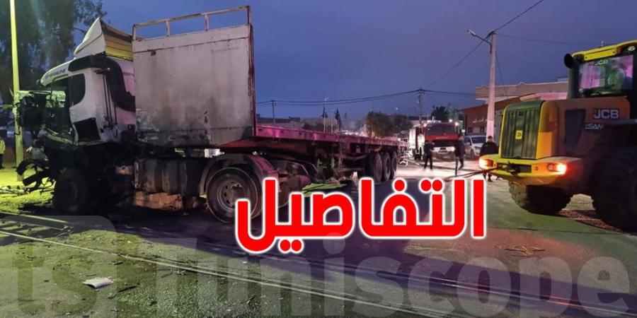 قفصة: إصطدام شاحنة نقل الغاز بقطار - ميديا سبورت