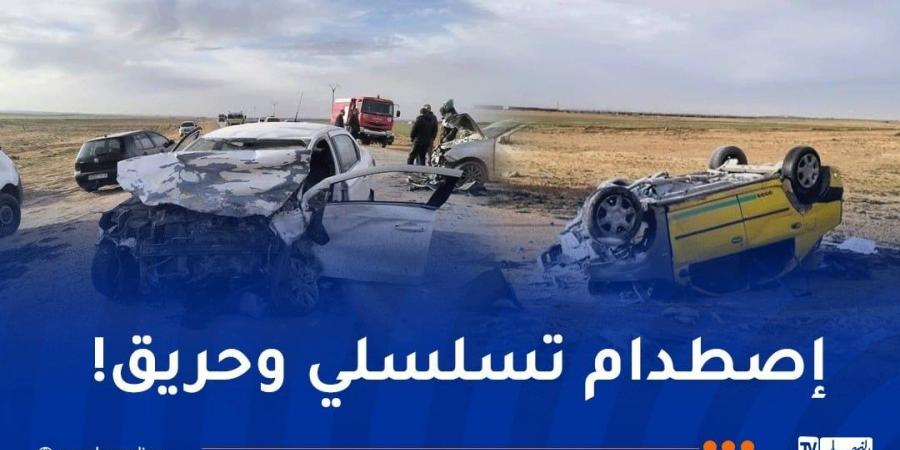 4 ضحايا في حادث مُروع بالجلفة - ميديا سبورت