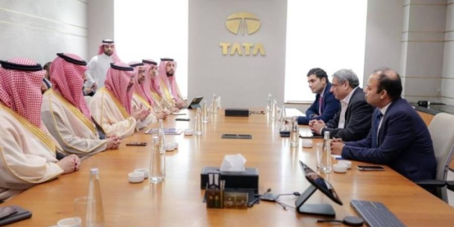 الخريف يبحث مع مجموعة TATA الهندية فرص التعاون في الصناعات العسكرية والطيران والإلكترونيات - ميديا سبورت