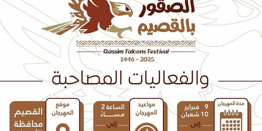 أمانة القصيم تستعد لإطلاق فعاليات مهرجان الصقور بالأسياح - ميديا سبورت