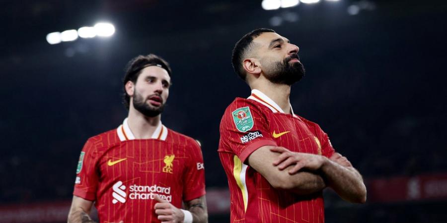 محمد صلاح يسجل في فوز ليفربول على توتنهام هوتسبير (0/4) ويتأهل لمواجهة نيوكاسل يونايتد في نهائي كأس رابطة المحترفين الإنجليزية - ميديا سبورت