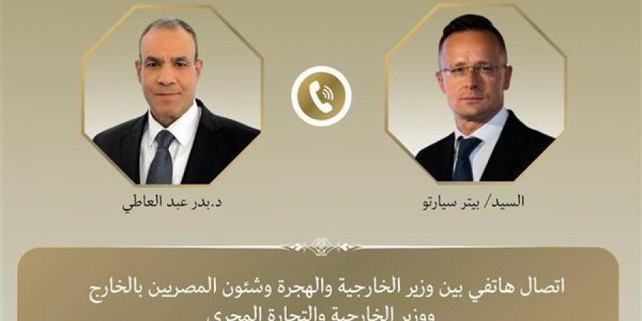 أخبار الرياضة - وزير خارجية مصر يشيد بالعلاقات الثنائية بين بلاده والمجر - ميديا سبورت