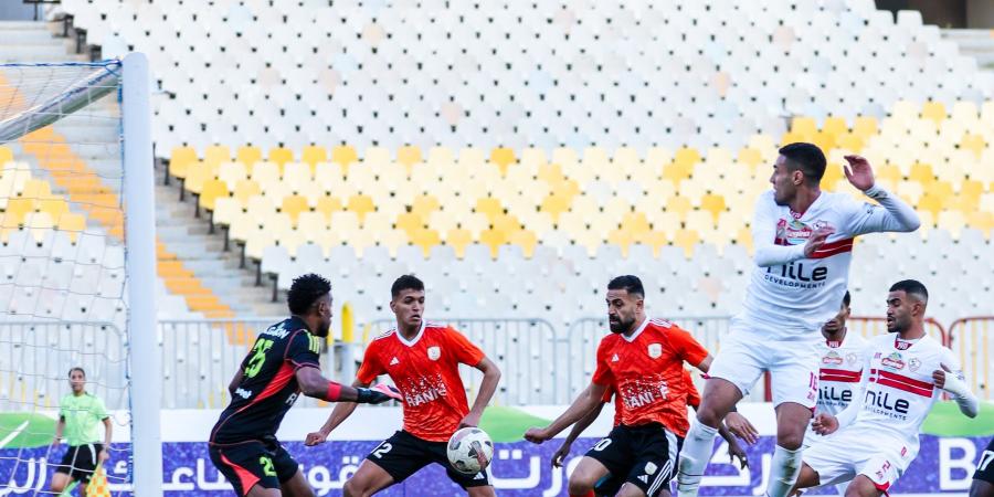 الزمالك يتقدم على فاركو بهدف فى الشوط الأول.. صور - ميديا سبورت