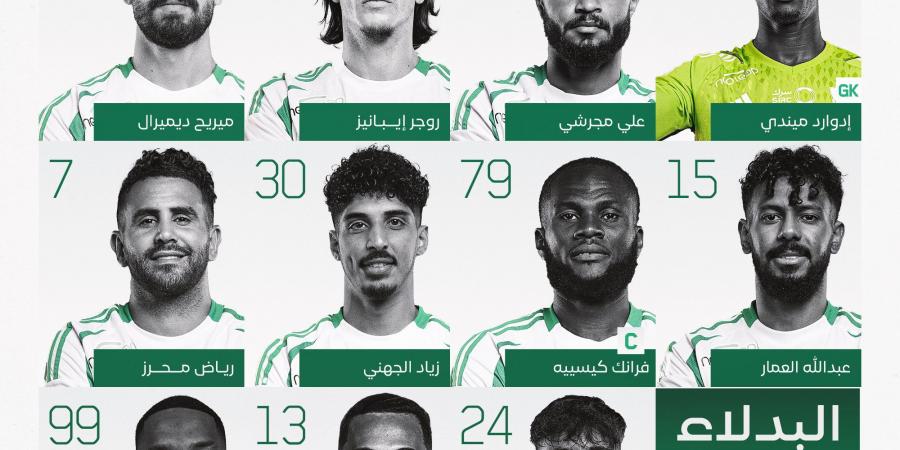 التشكيل الرسمي لمباراة أهلي جدة والنصر في دوري روشن السعودي - ميديا سبورت