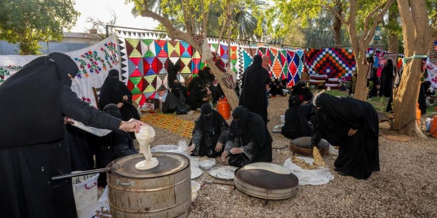 صور| مهرجان الجوبة يبرز أصالة الهوية السعودية في الجوف - ميديا سبورت