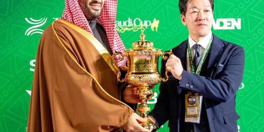 ولي العهد يشرّف حفل سباق الخيل على كأس السعودية ويتوّج الأبطال - ميديا سبورت