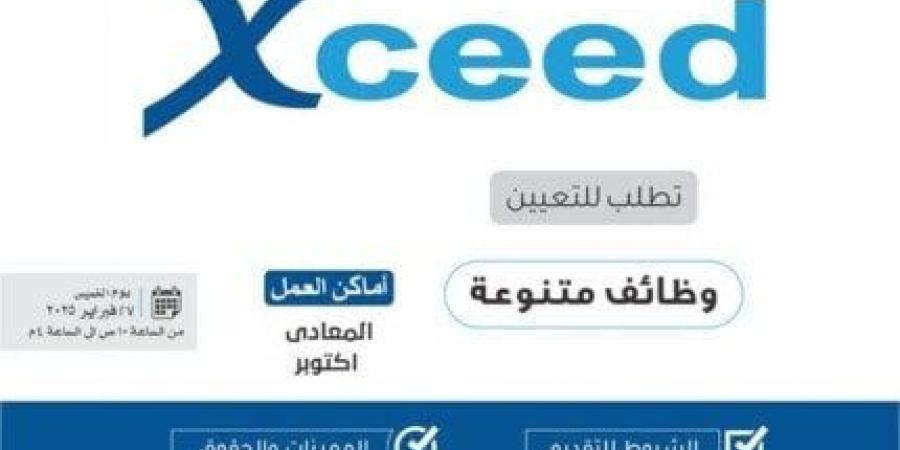 برواتب 30 ألف جنيه.. فرص عمل متنوعة في يوم توظيف مفتوح للشباب - ميديا سبورت