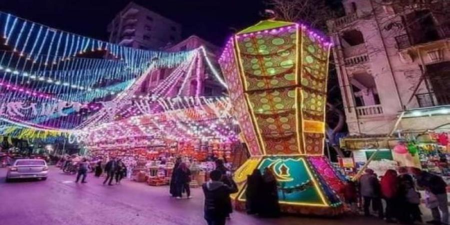 «زينة رمضان» تكسو شوارع القاهرة استعداداً للشهر الكريم - ميديا سبورت